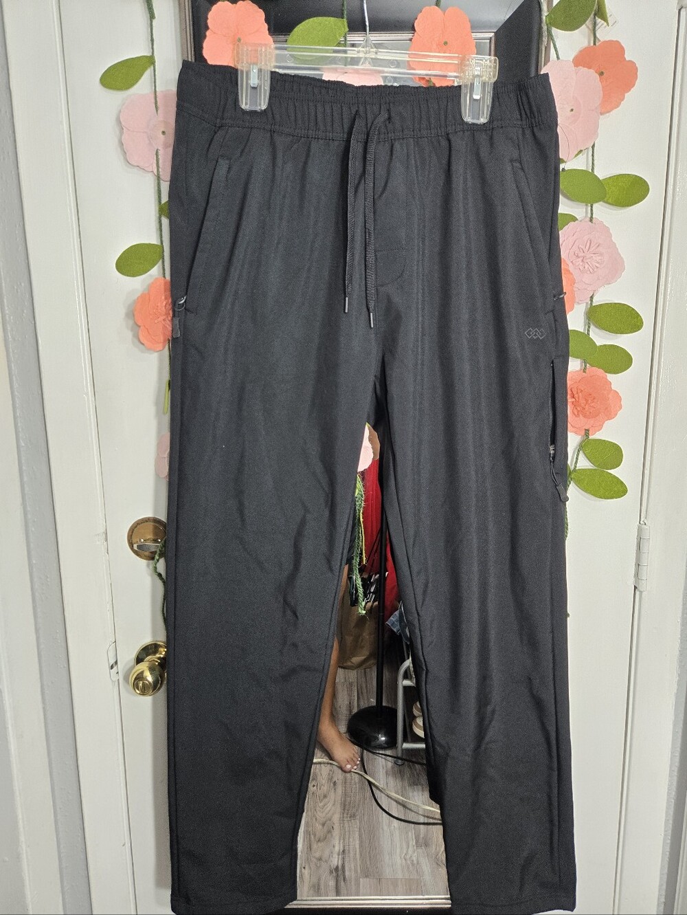 Men's Legend Outdoor Pants Black Sz Large Like New Fleece Lining
